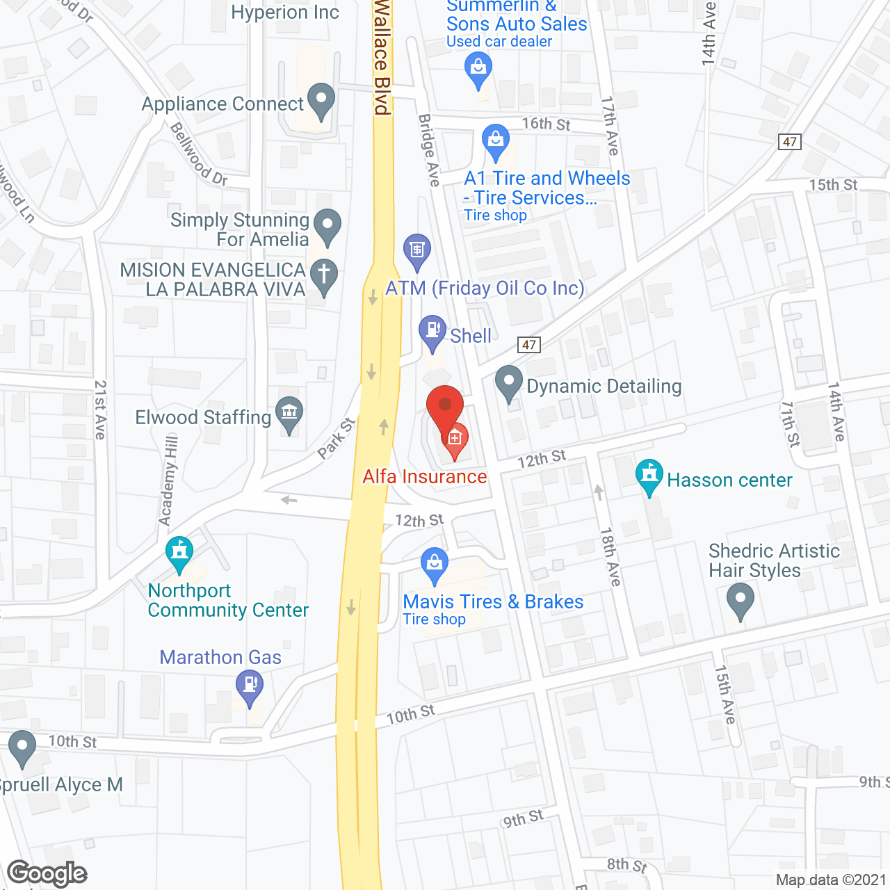 Always There In-Home Care in google map
