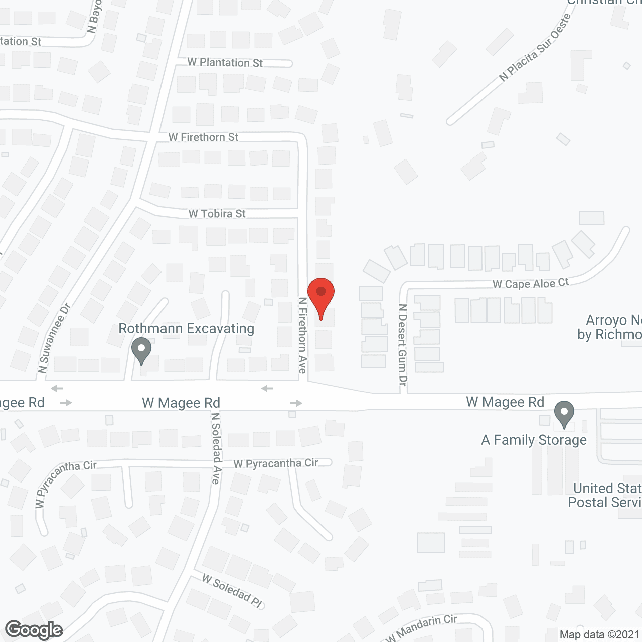 Adobe Adult Care Home in google map