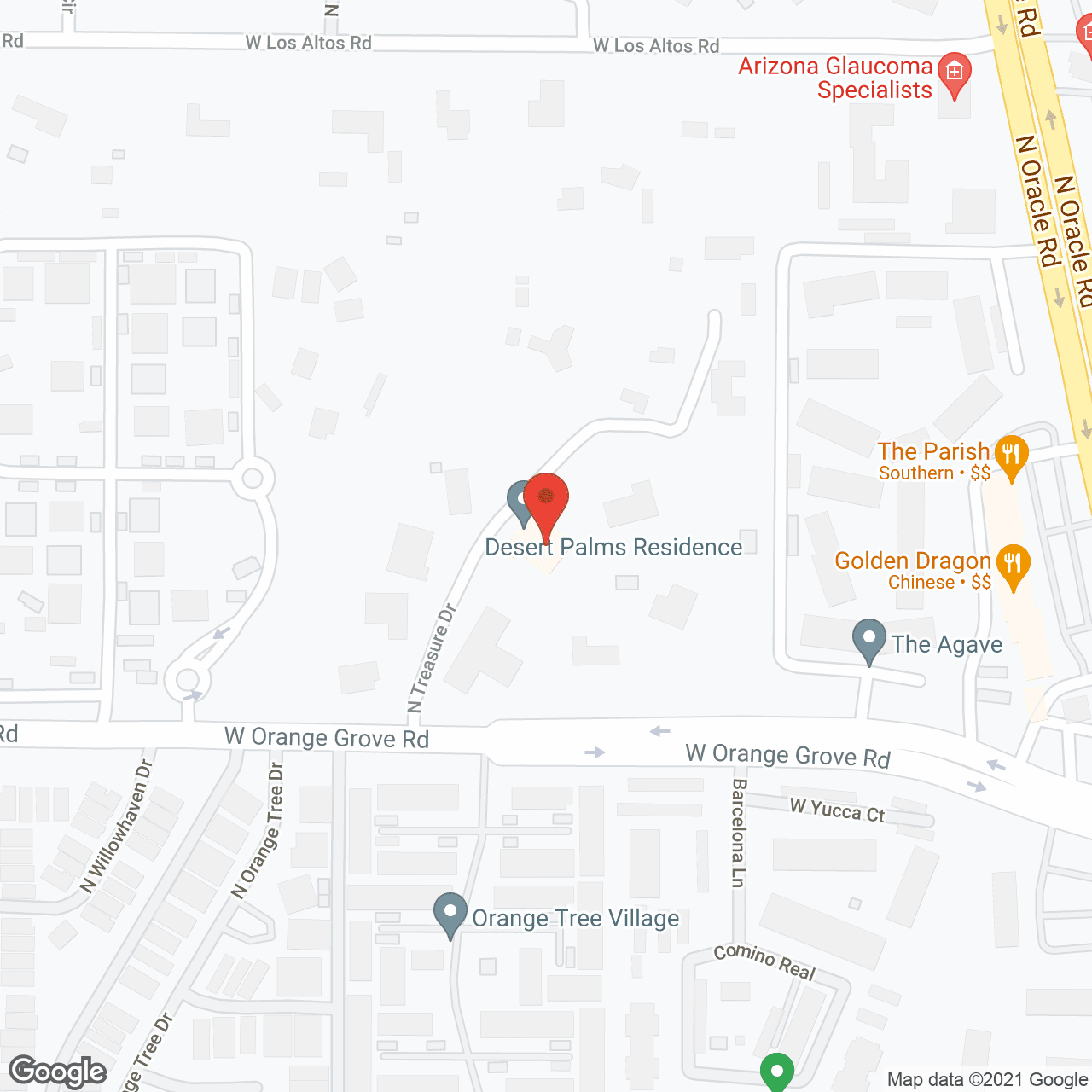 Desert Treasure Residence LLC in google map