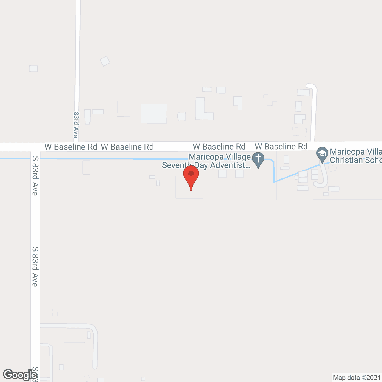 Gila River Indian Care Ctr in google map