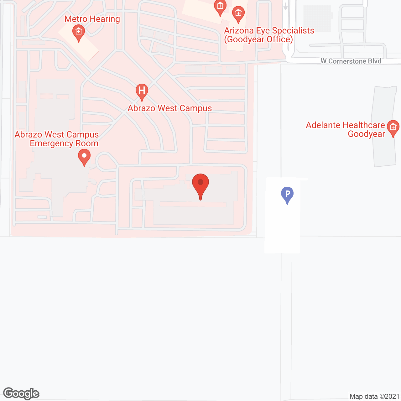 Palm Valley Rehab & Care Ctr in google map