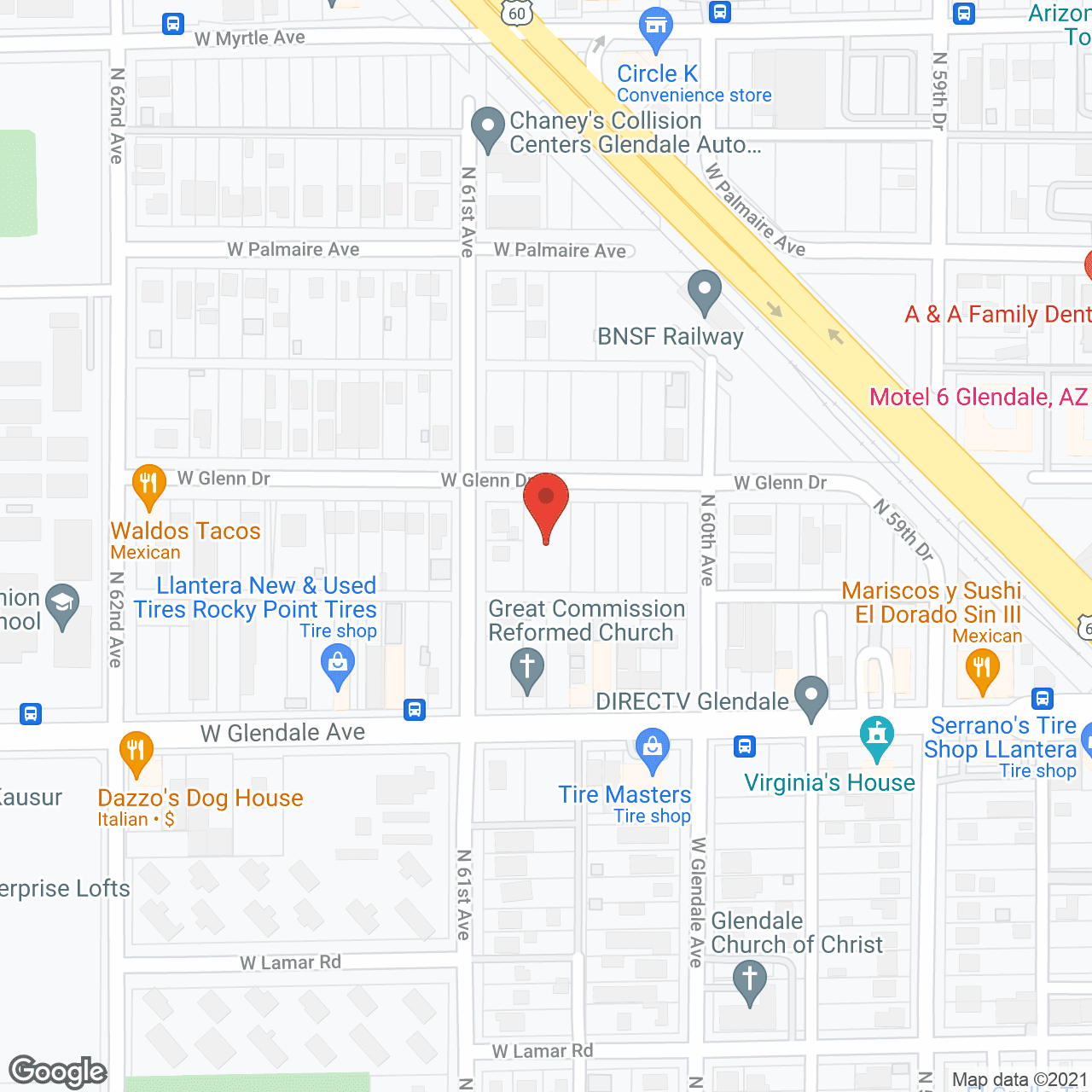 Spring Garden Care Ctr in google map