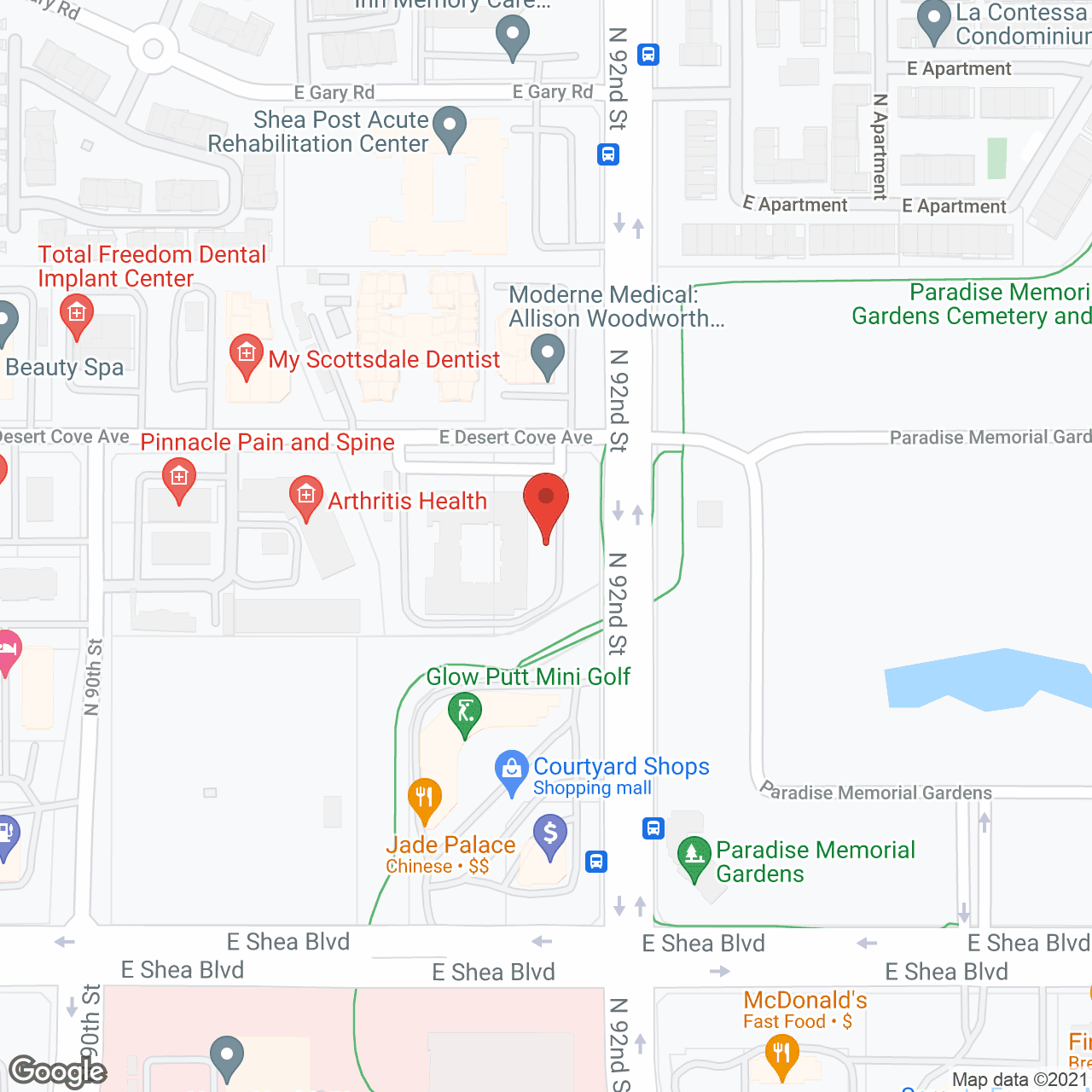 Truewood by Merrill, Scottsdale in google map