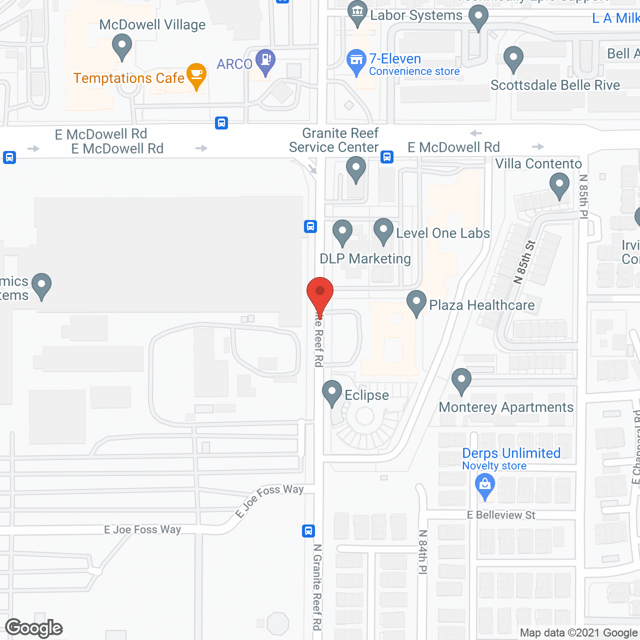 Plaza Healthcare in google map