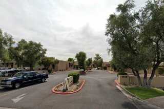street view of Scottsdale Village Square,  A Pacifica Senior Living Community