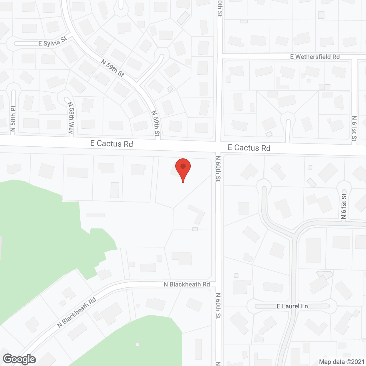 Agave Manor in google map