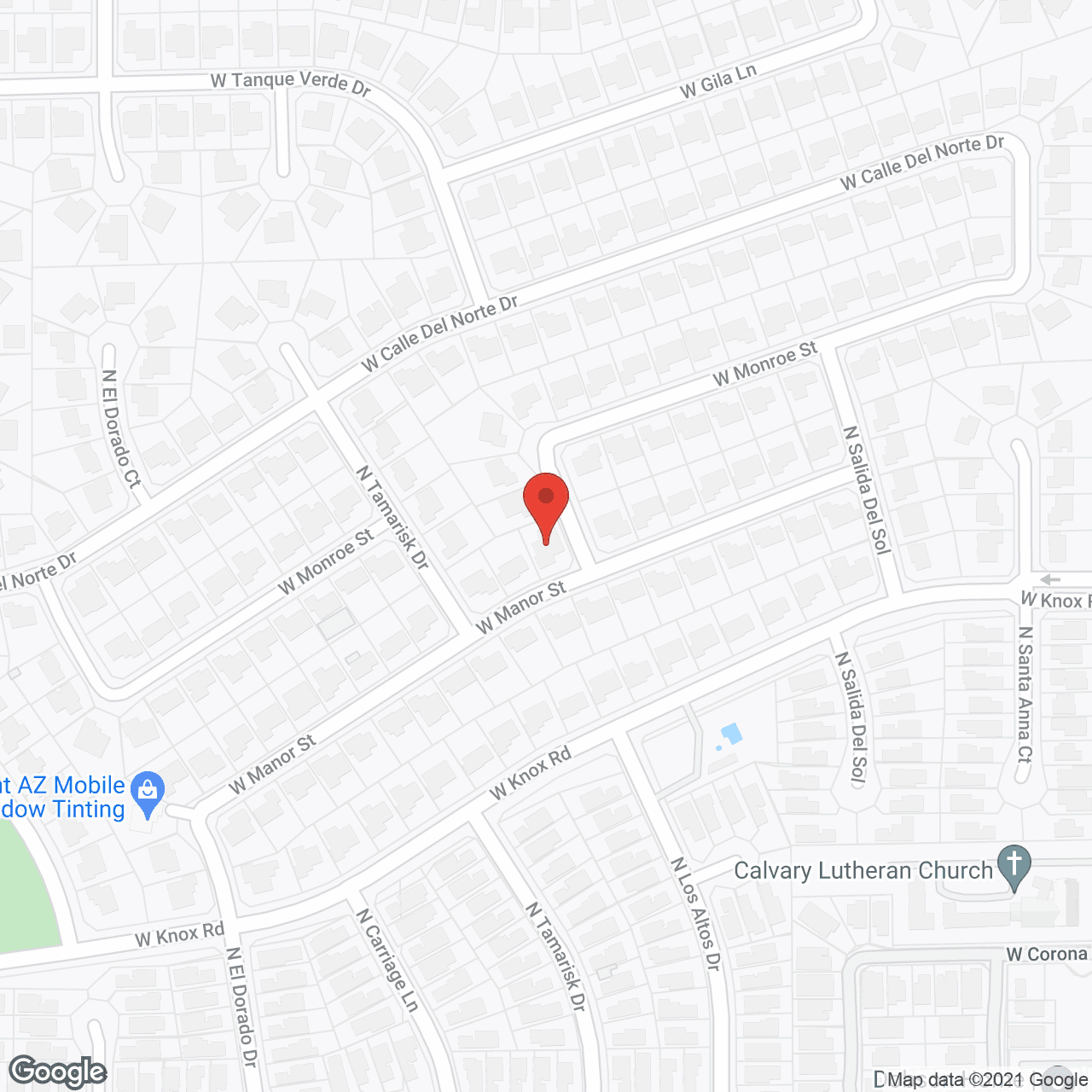 Silvergate Assisted Living Home in google map