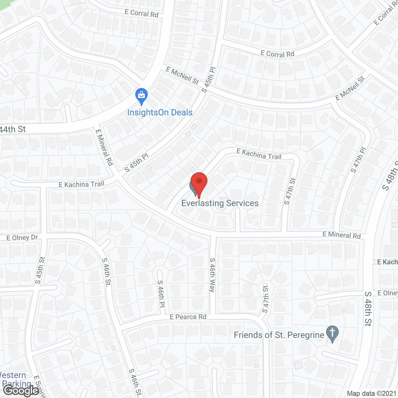 Everlasting Services At Ahwatukee in google map