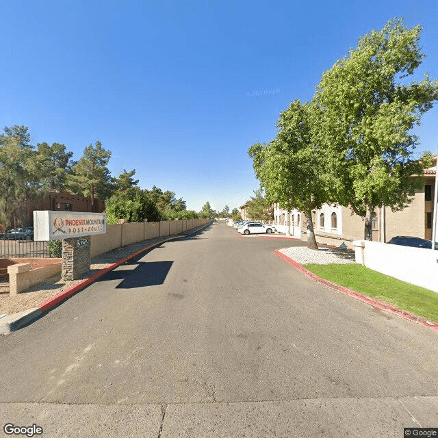 street view of Phoenix Mountain Nursing Ctr