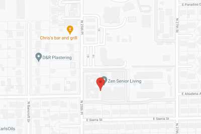 Zen Senior Living in google map