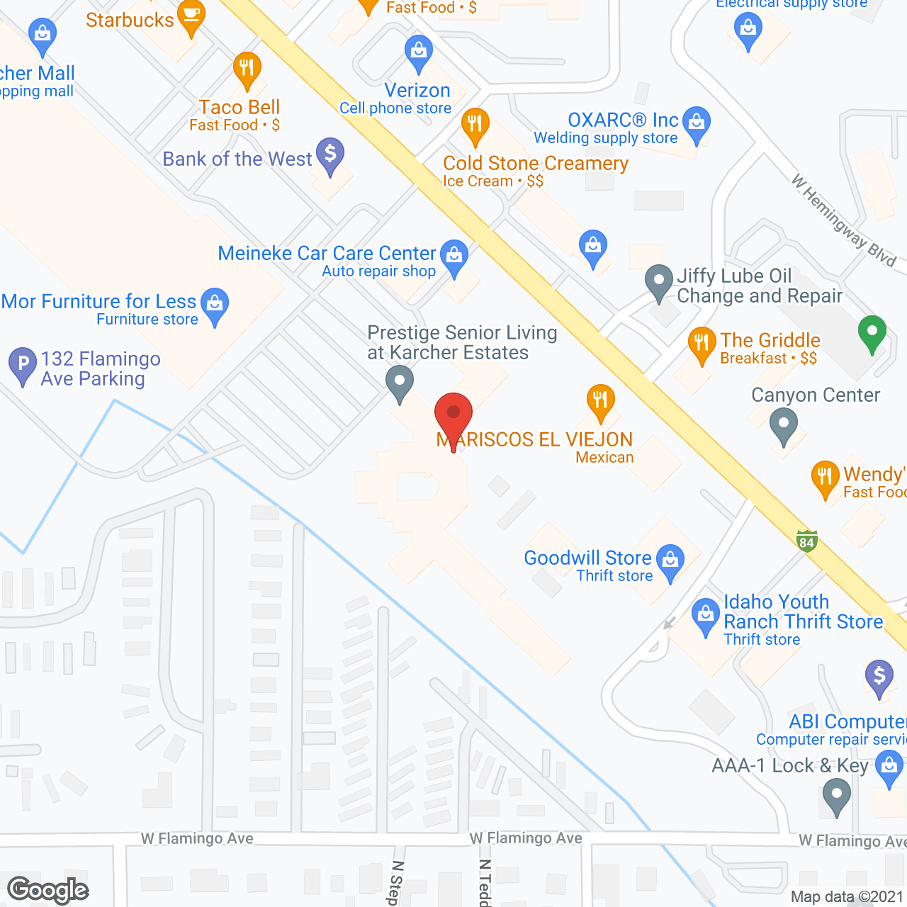 Karcher Estates in google map