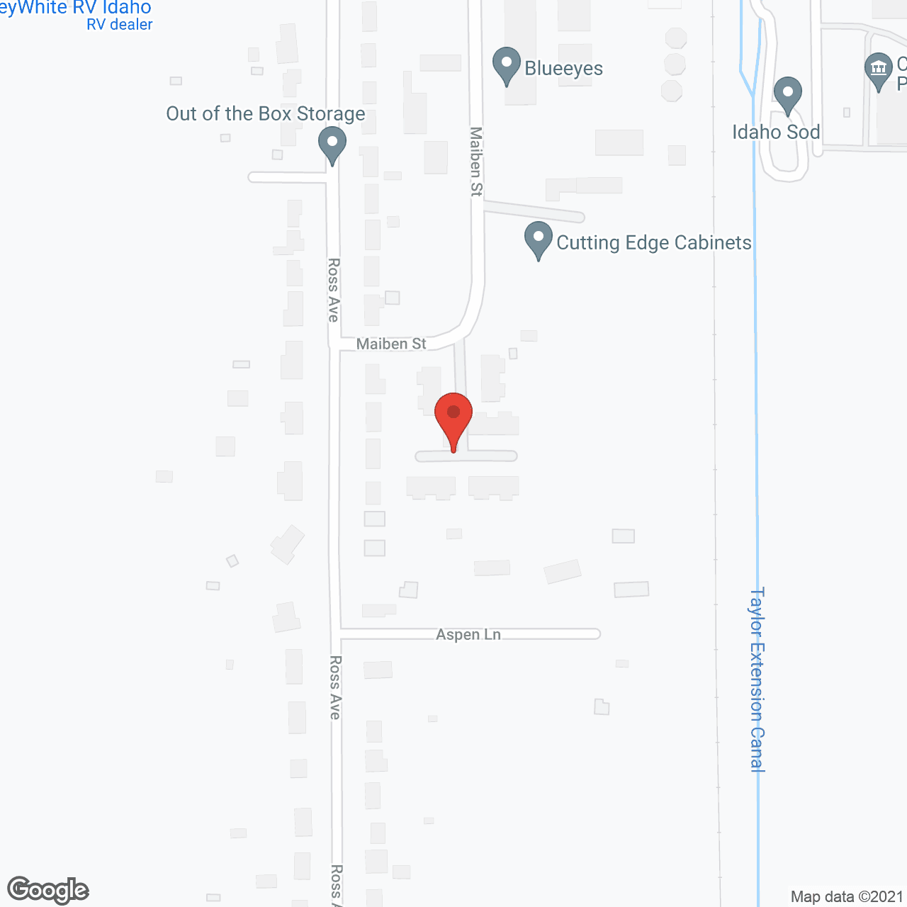 Creekside Apartments in google map