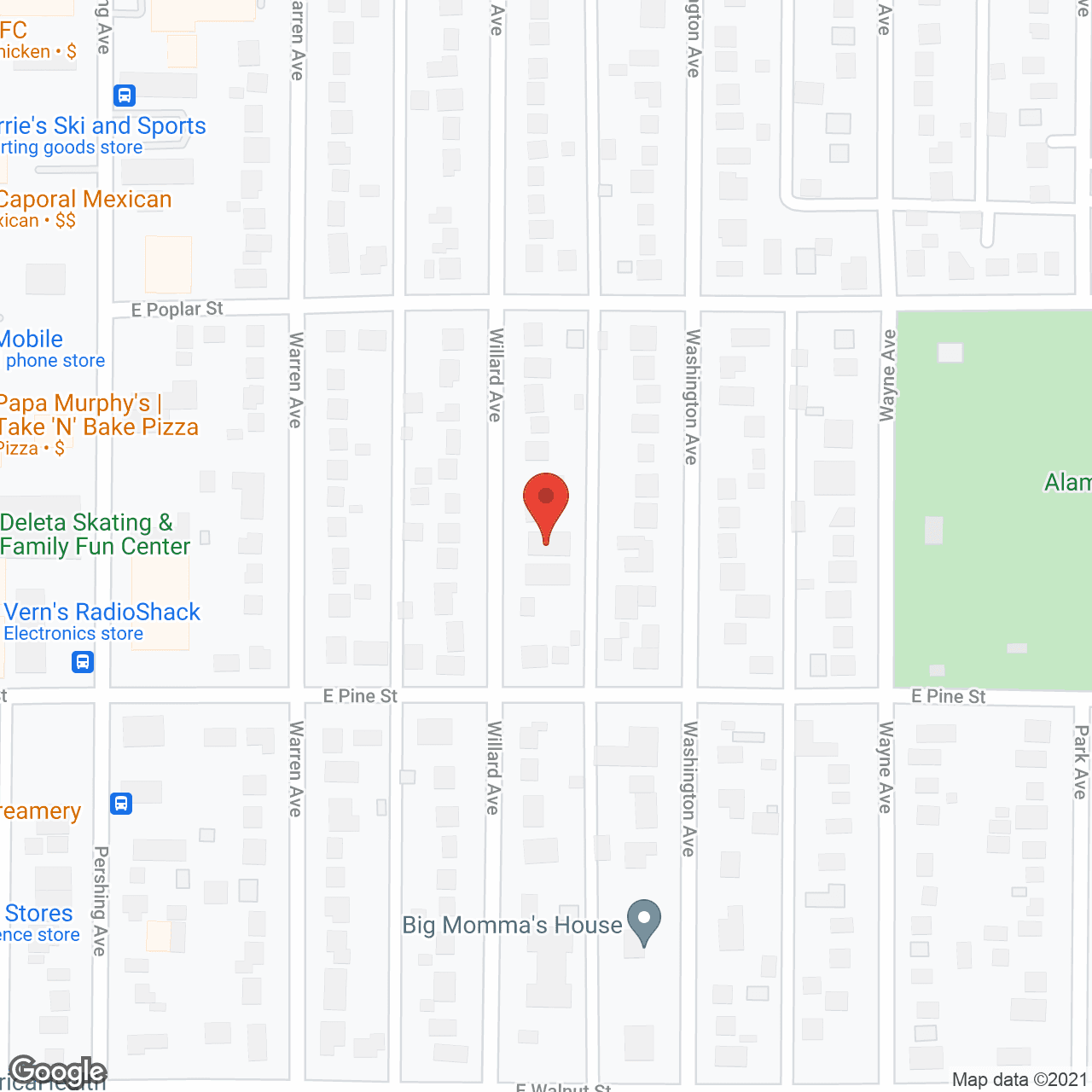 Pocatello Assisted Living Ctr in google map