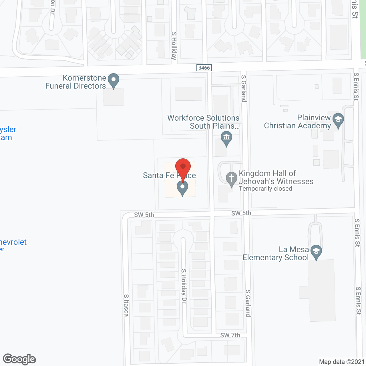 Santa Fe Terrace in google map