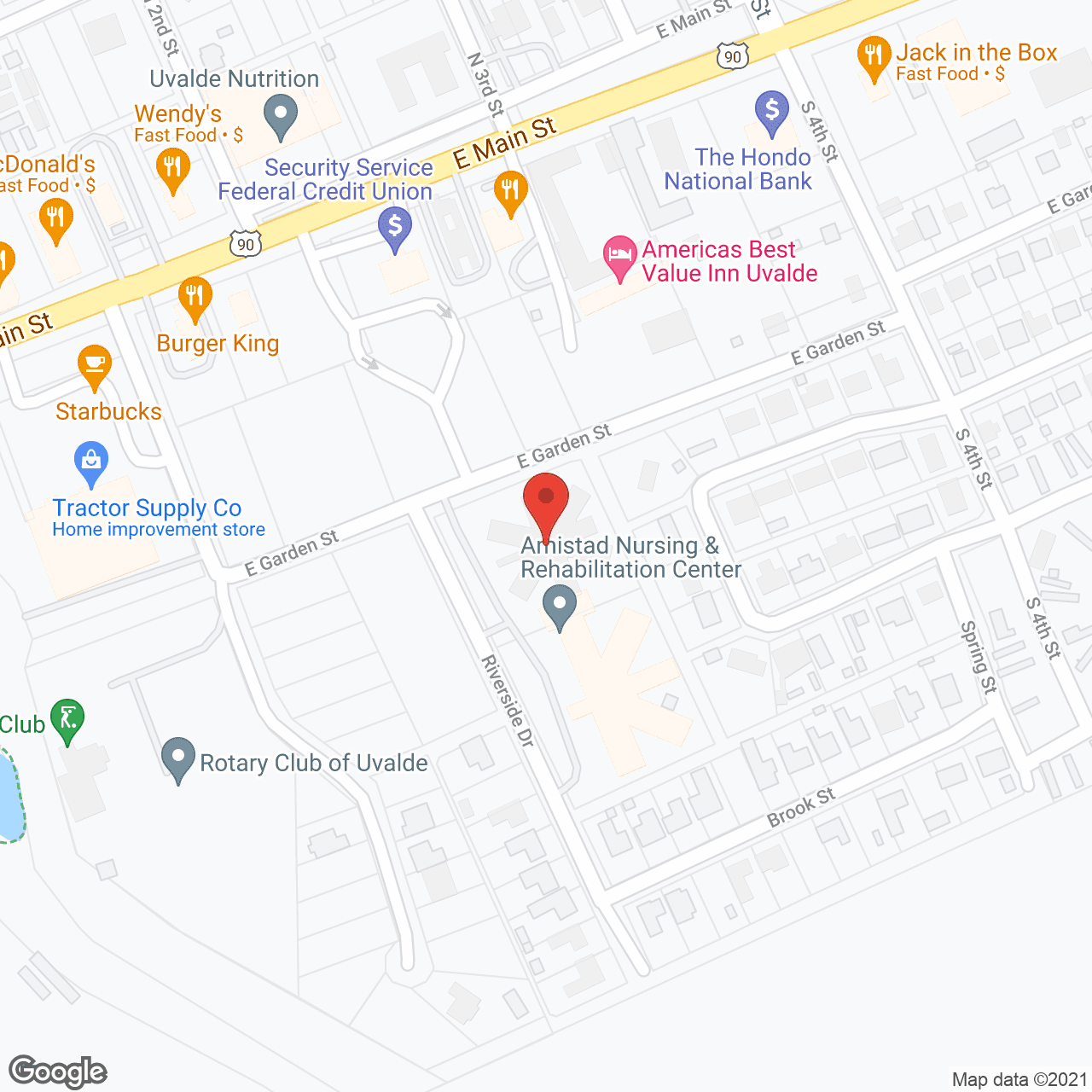 Amistad Nursing Home Inc in google map