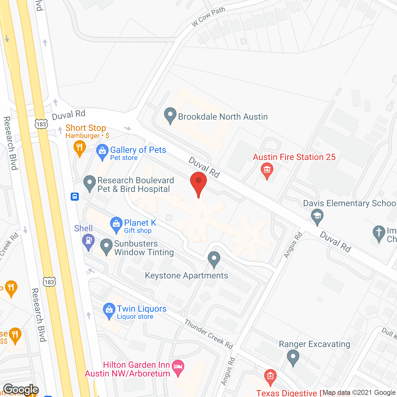 HERITAGE DUVAL GARDENS in google map