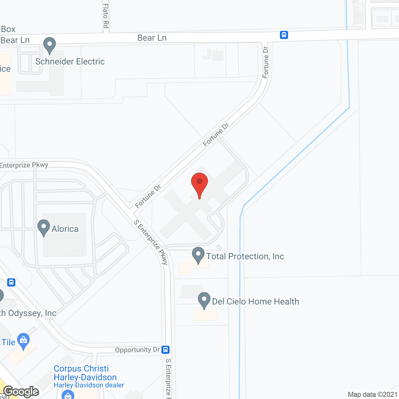 Caraday of Corpus Christi Assisted Living in google map