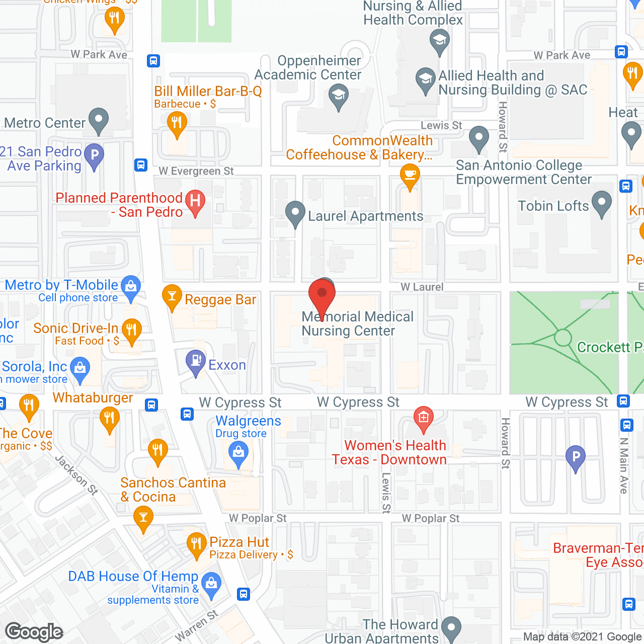 Memorial Medical Nursing Home in google map
