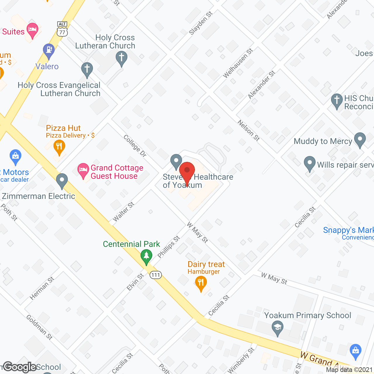 Stevens Nursing Home in google map