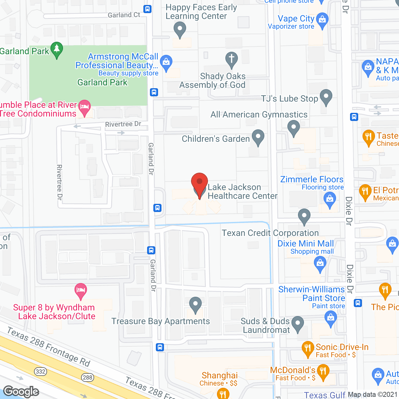 Lake Jackson Nursing Home Inc in google map