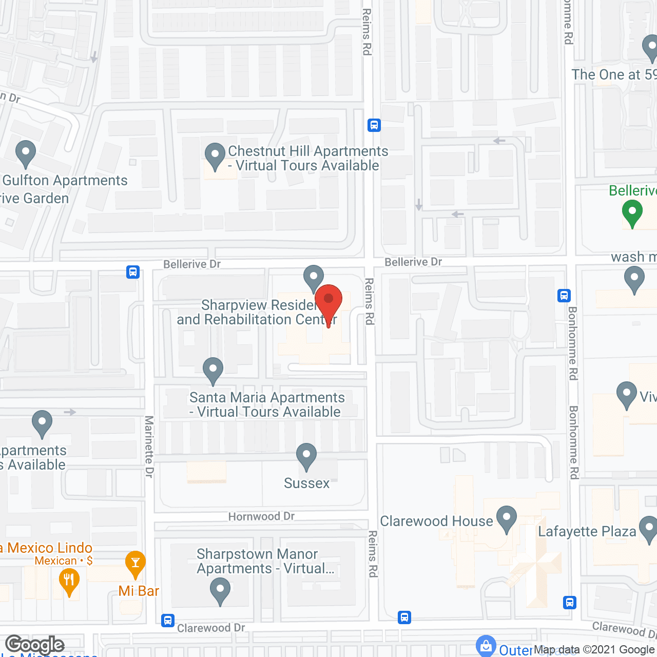 Sharpview Residence and Rehab Center in google map
