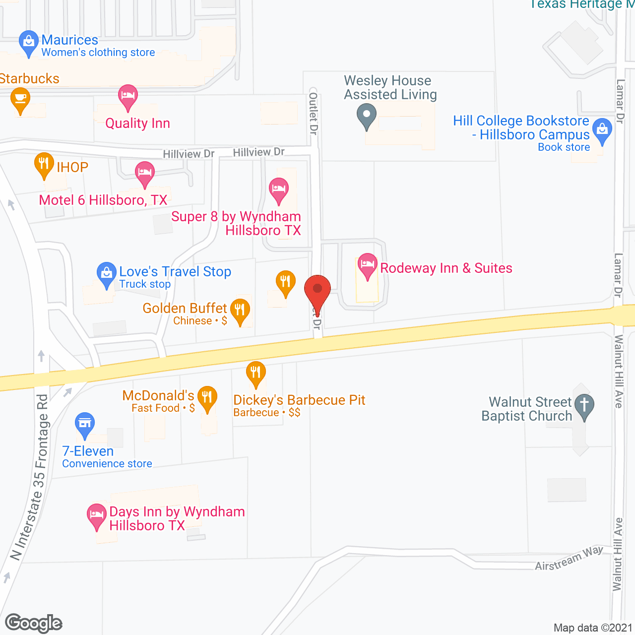 Wesley House of Hillsboro in google map