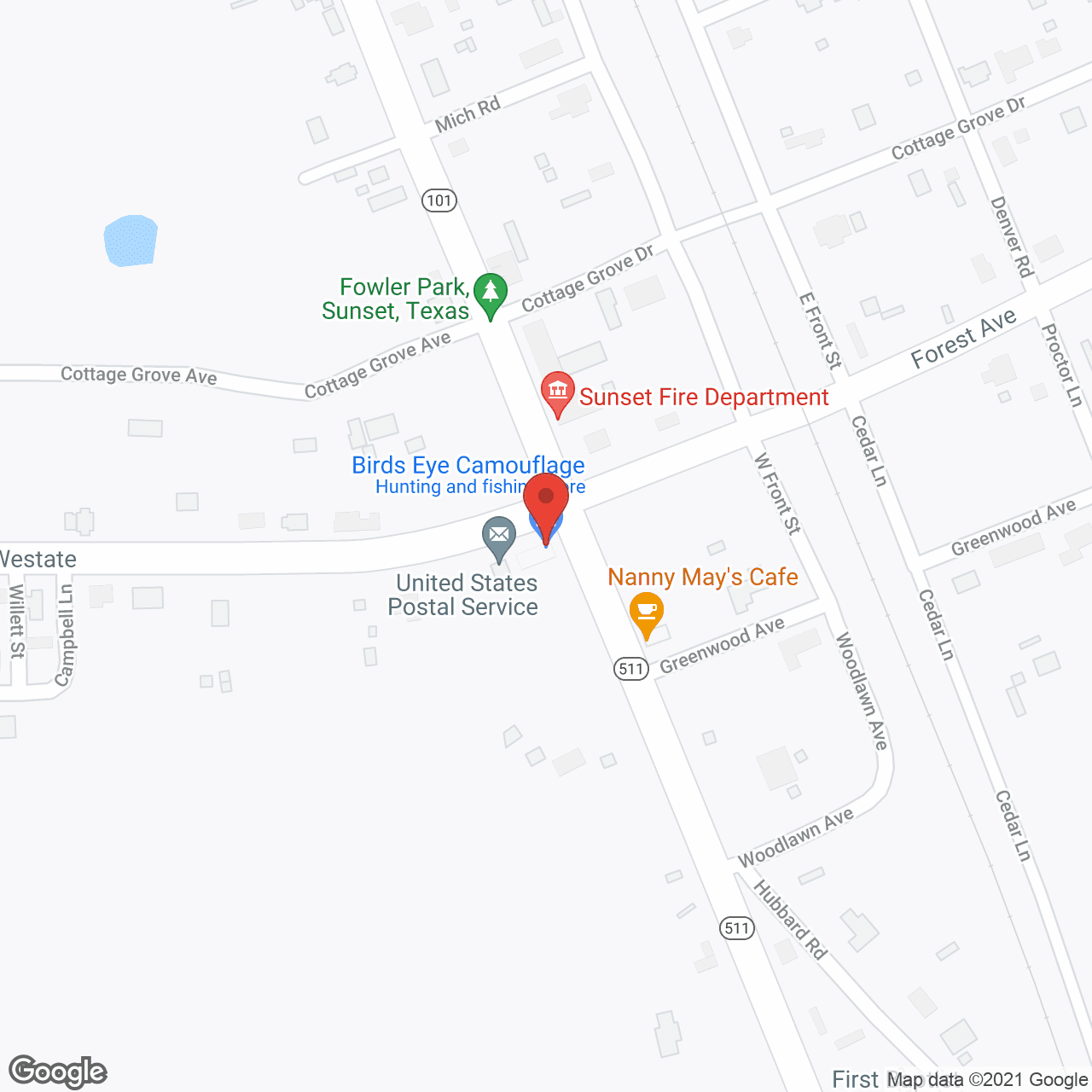 T K Ranch Dorm 1 in google map