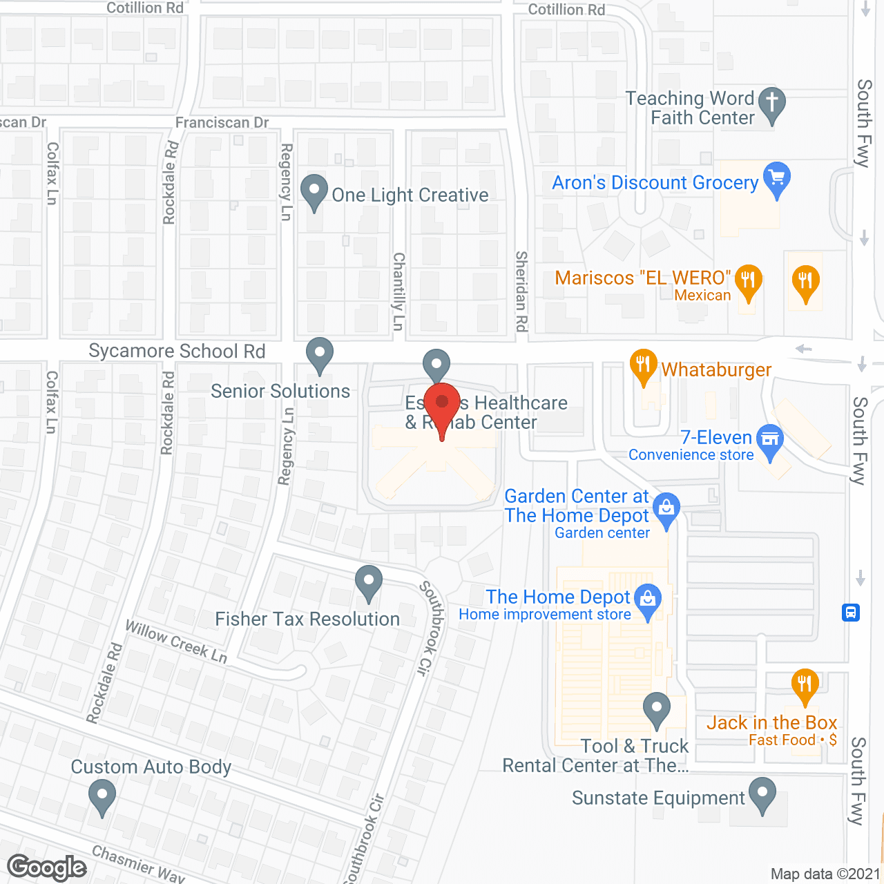 Estates Healthcare Center in google map