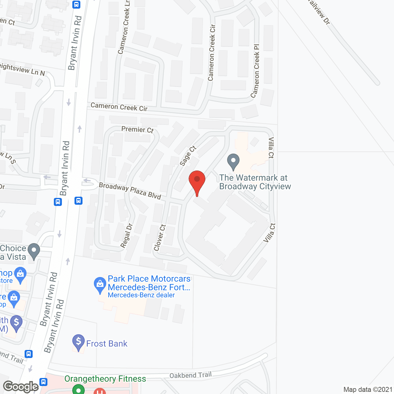 American Retirement Corp in google map