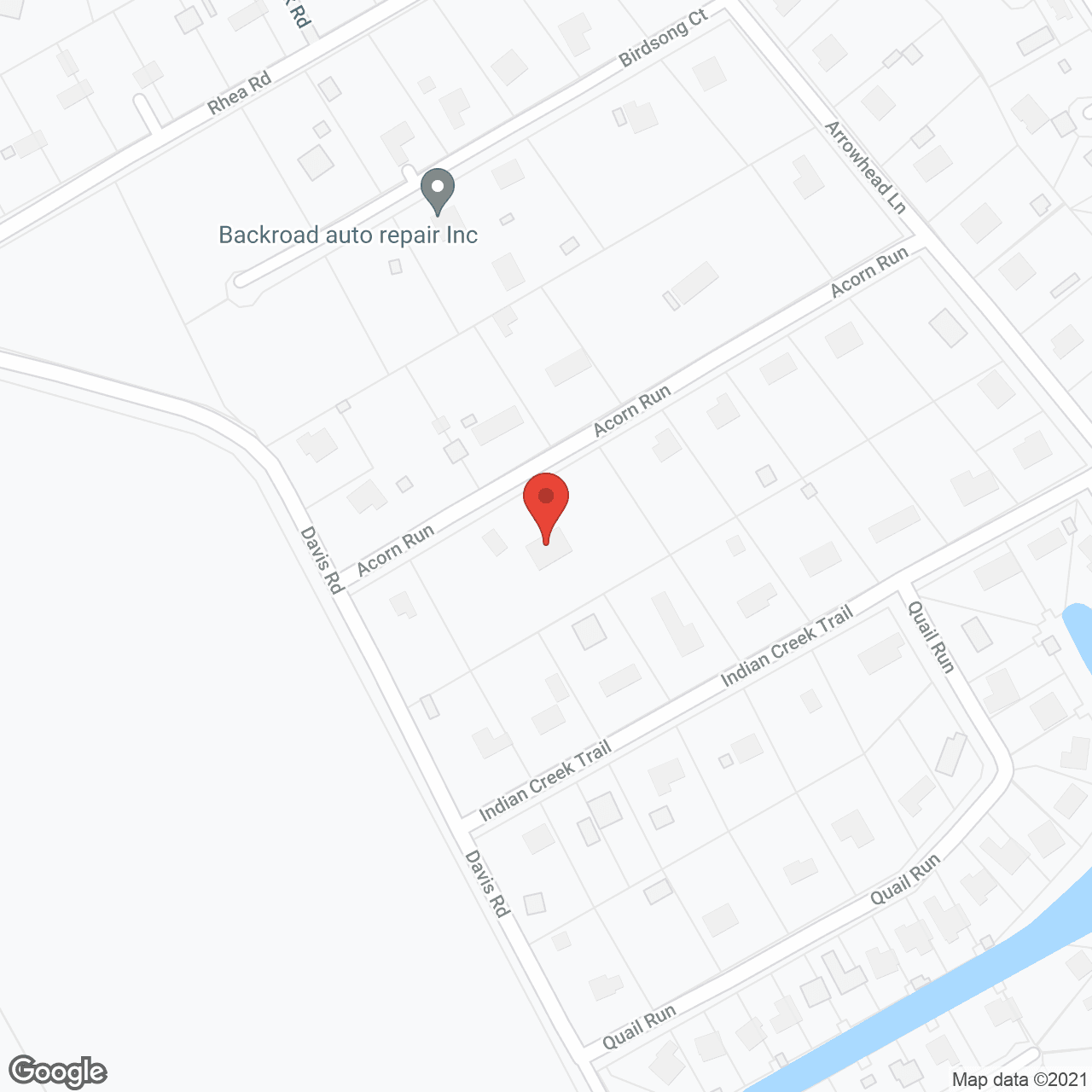 Acorn Manor in google map