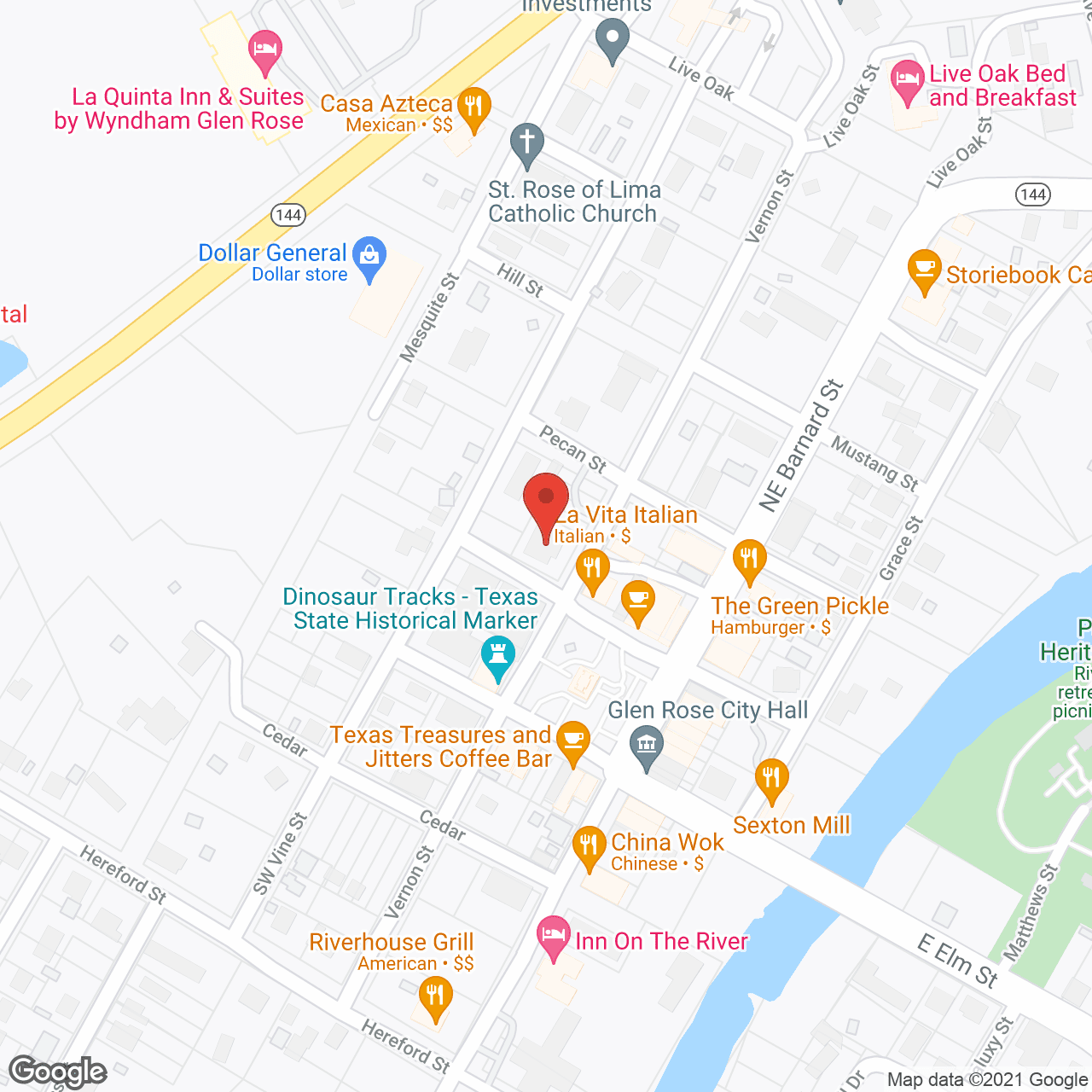 Cherokee Rose Manor in google map