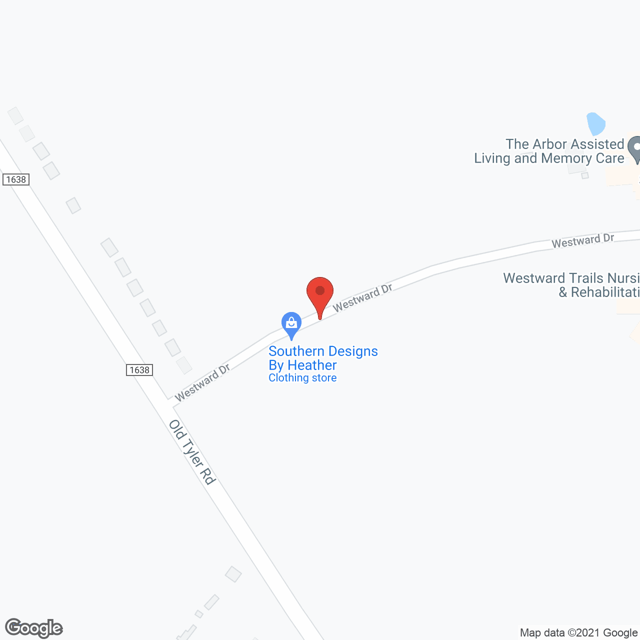 Westward Trails Healthcare and Rehabilitation Center in google map
