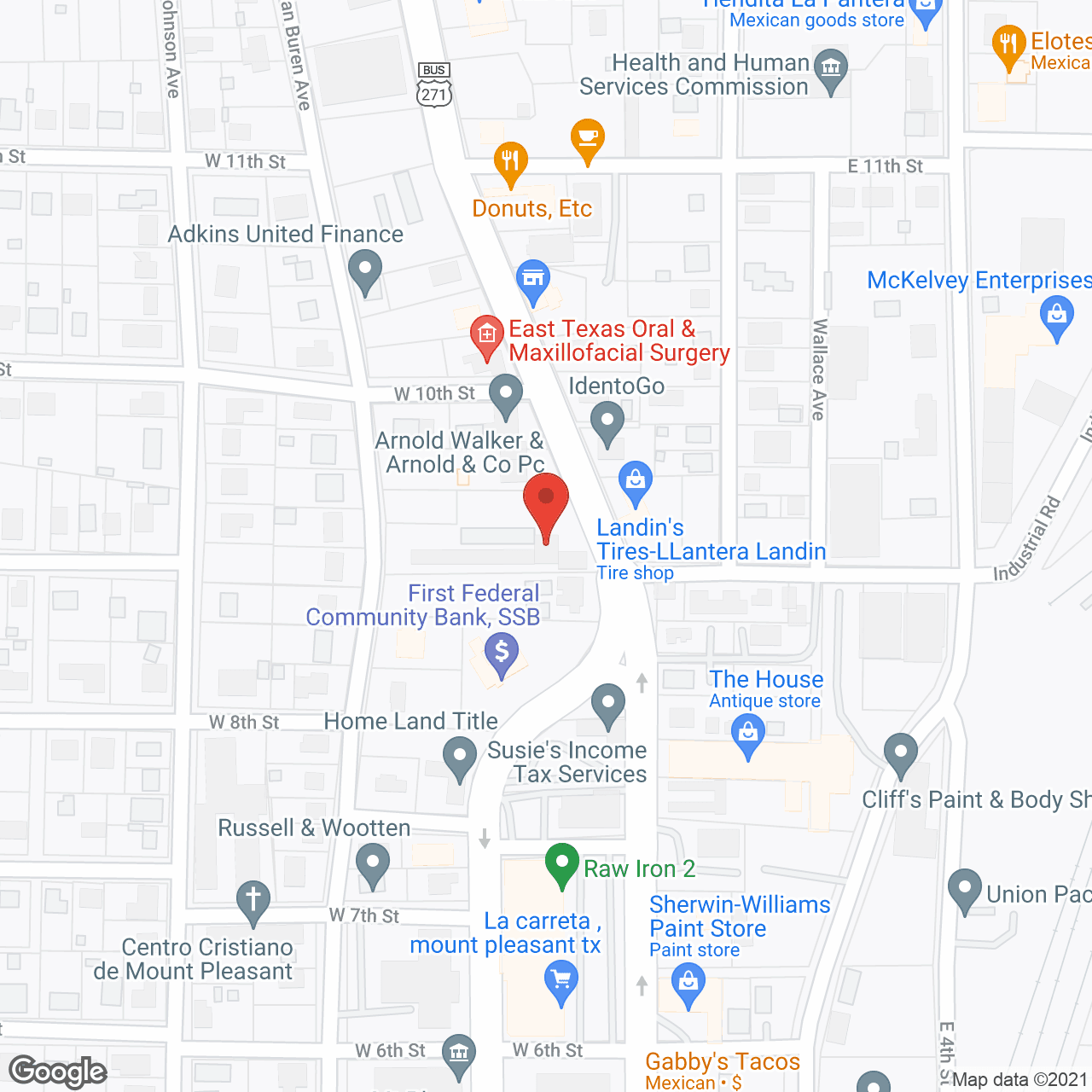 Currey Nursing Home in google map