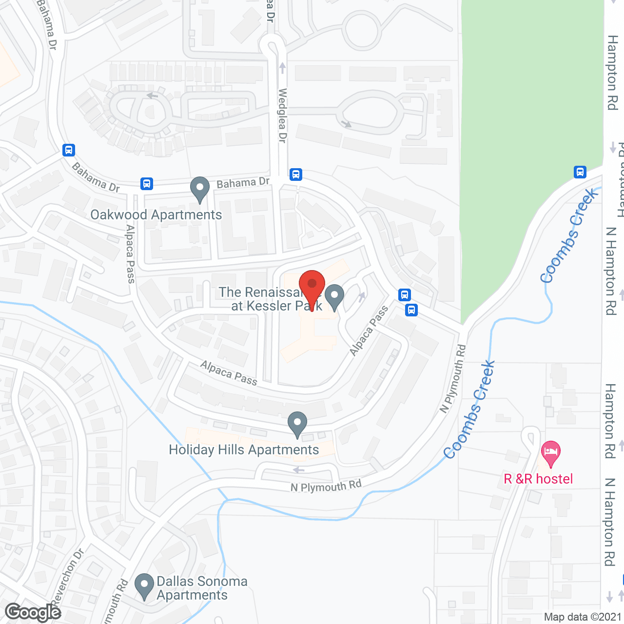 Holiday Hills Rehab & Care Ctr in google map