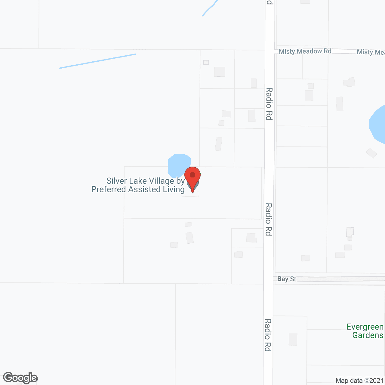 Silver Lake Village in google map