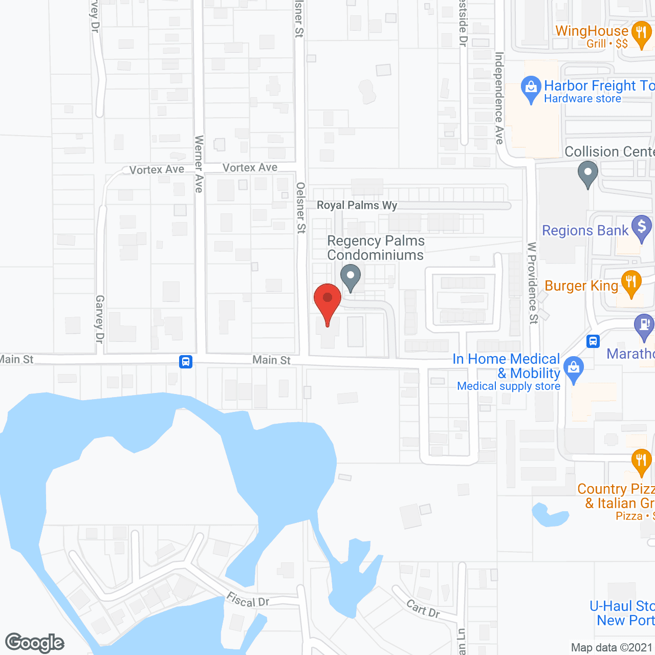 A Zure House ALF in google map