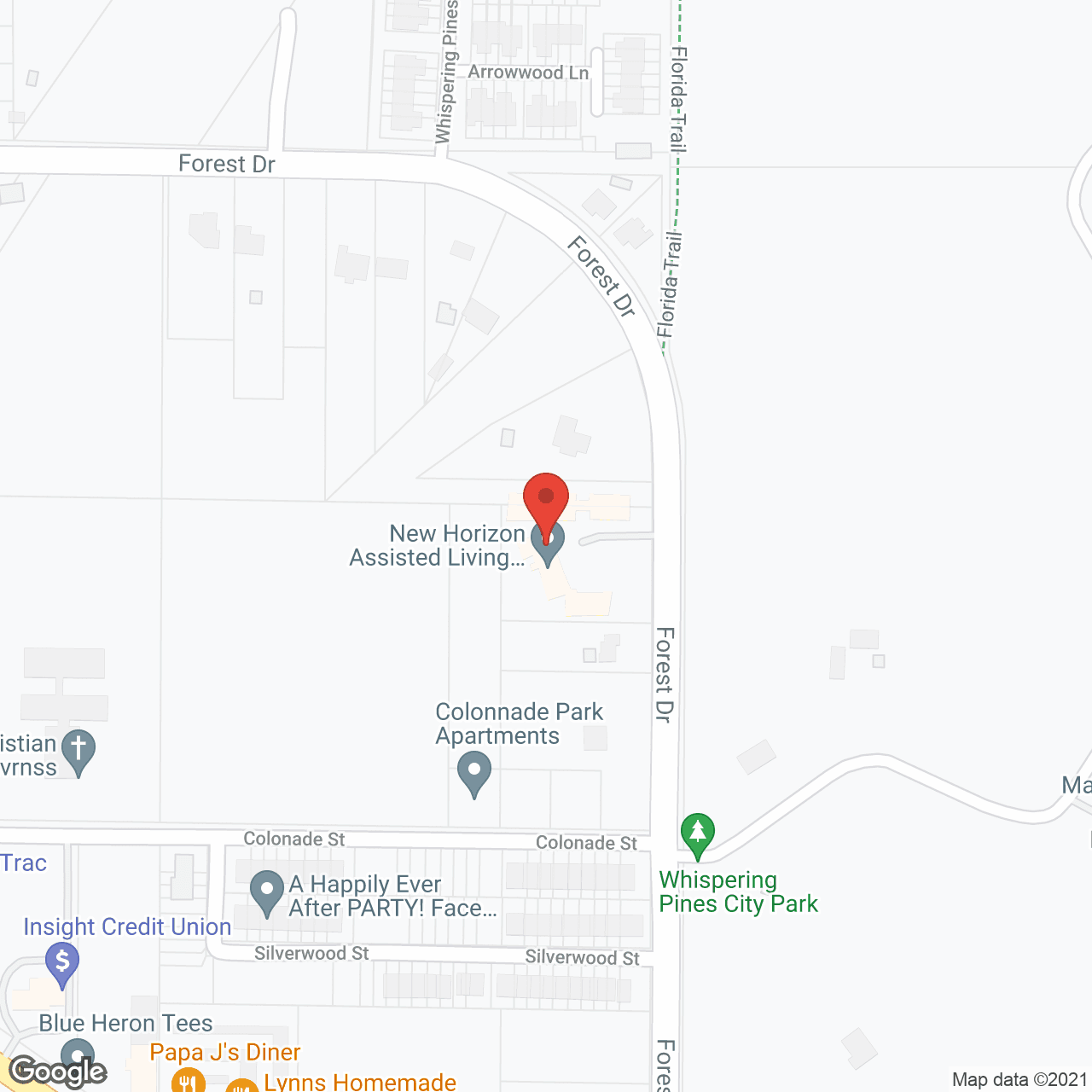 New Horizon Senior Citizen Home in google map