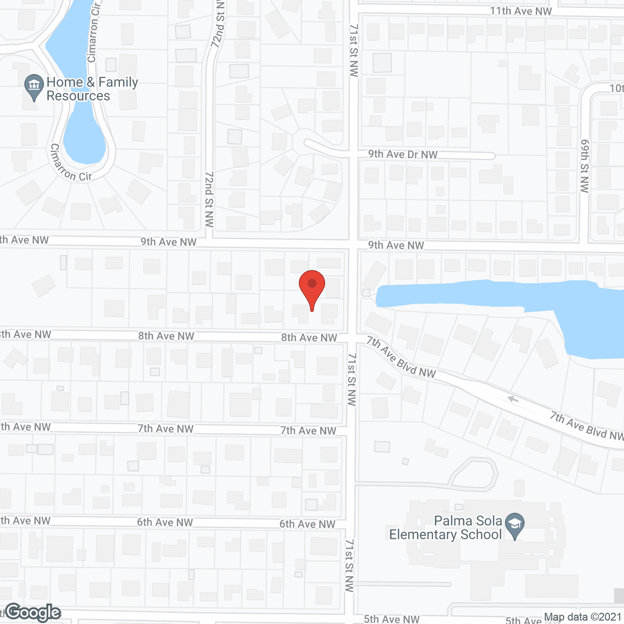 Bradenton Palms Assisted Living Facility in google map
