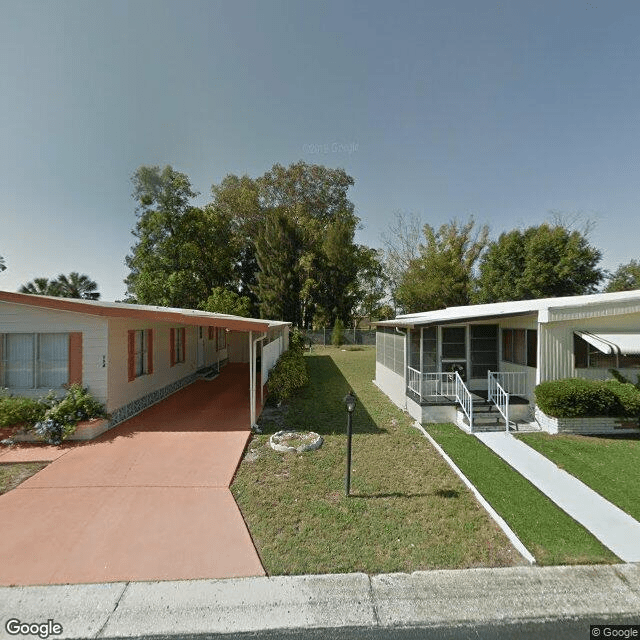 street view of Plantation Village Mobile Home