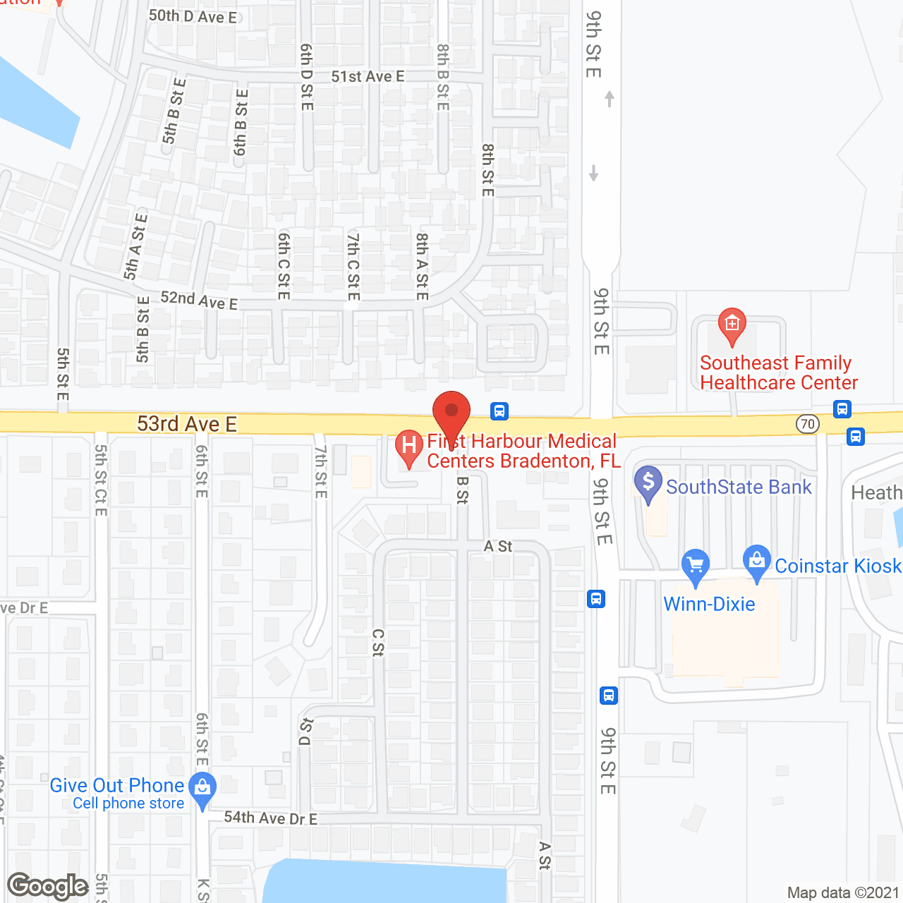 Palm Lake Estates Condominium in google map