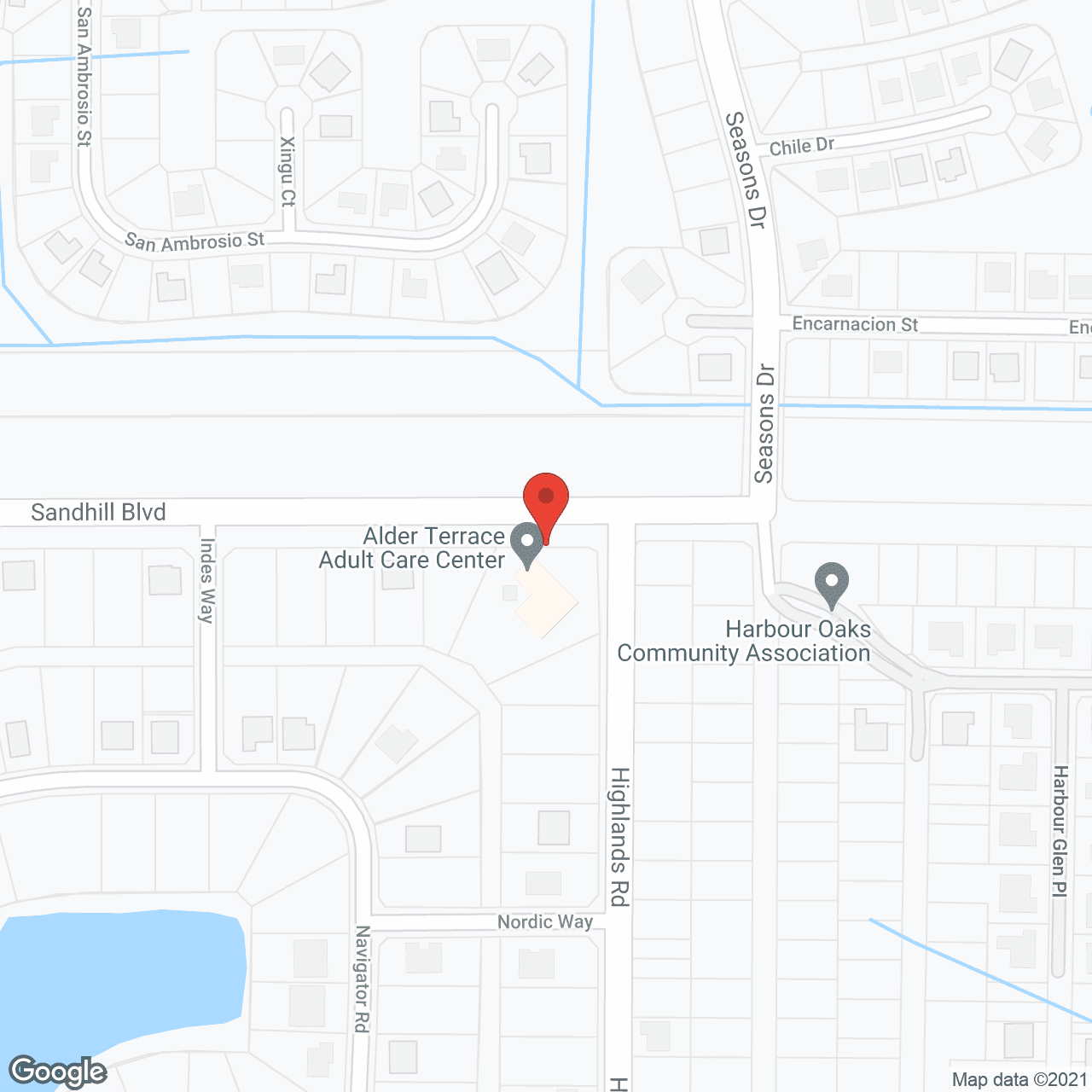 Alder Terrace Care Center in google map