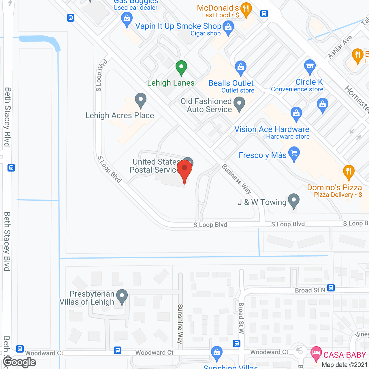 Presbyterian Homes of S Fl Inc in google map