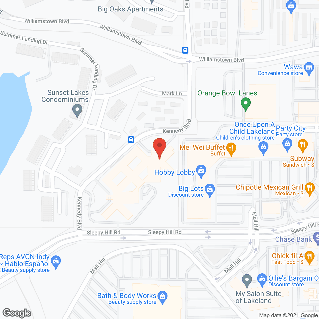 Lakeland Health Care Ctr in google map