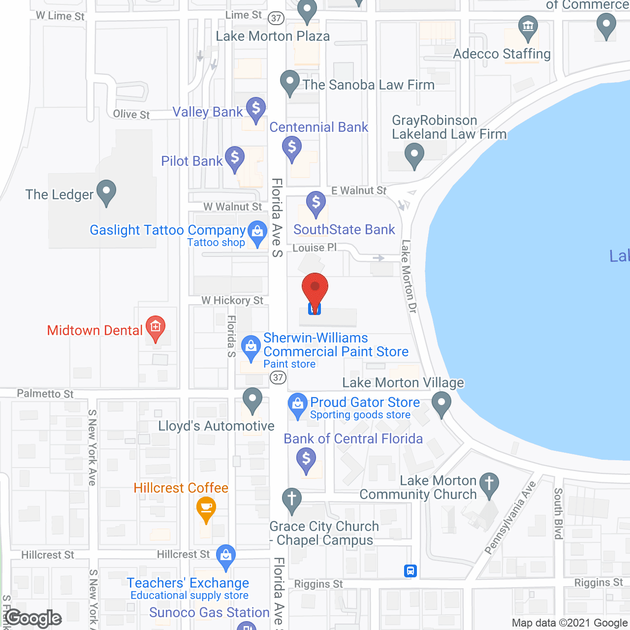 Lakeland Presbyterian Apt in google map