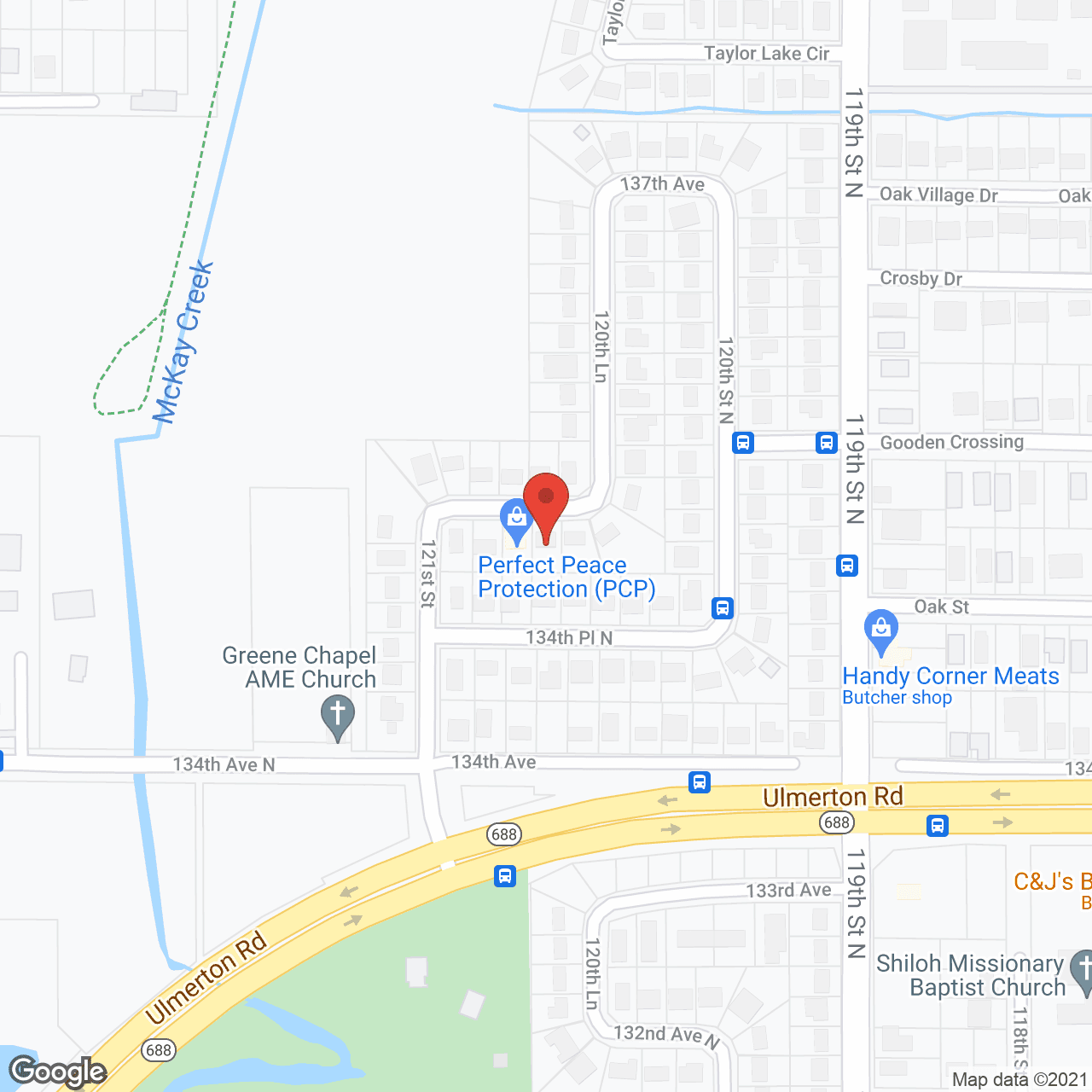Ridge Oak ACLF in google map