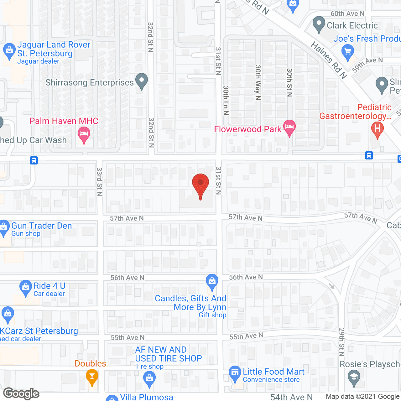 Laurellwood Nursing Center in google map