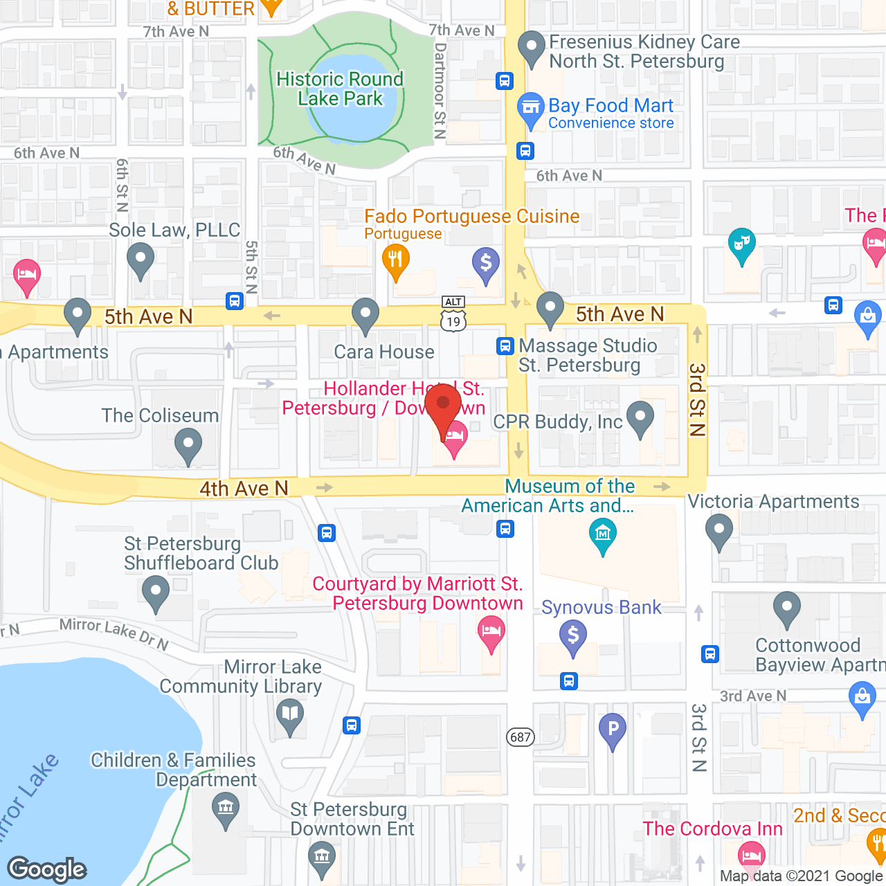 Bond Hotel in google map