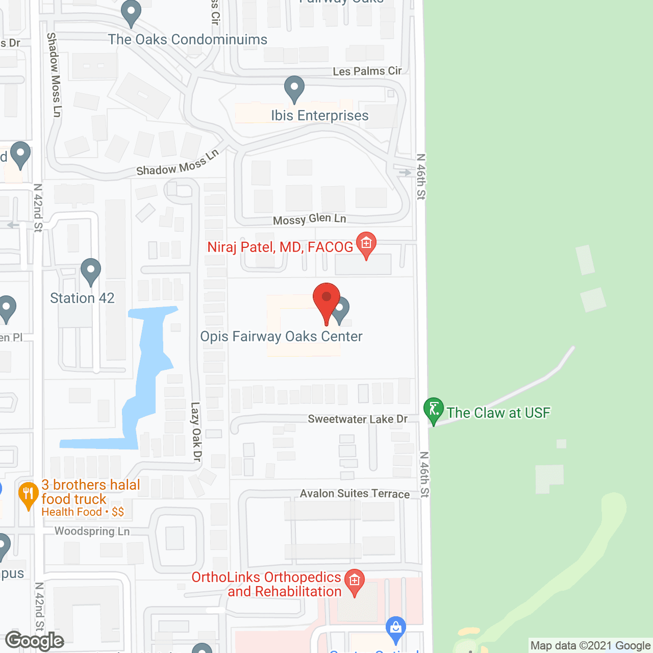 Fairway Oaks Ctr in google map