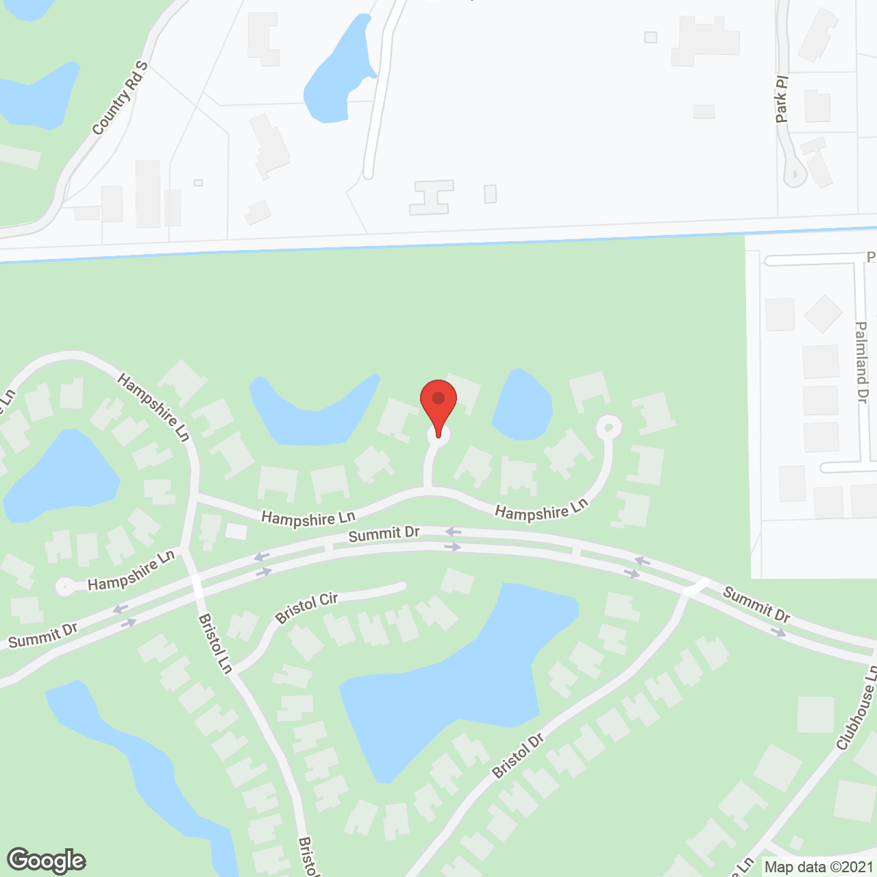 Senior Living Options in google map