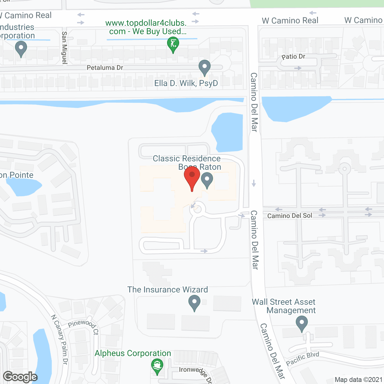 Five Star Premier Residences of Boca Raton in google map